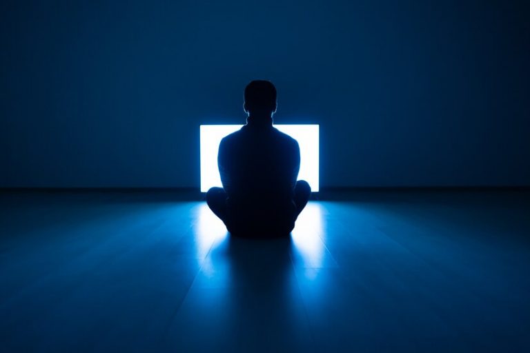 O atributo alt desta imagem está vazio. O nome do arquivo é male-sitting-floor-front-television-dark-room_474601-6612.jpg